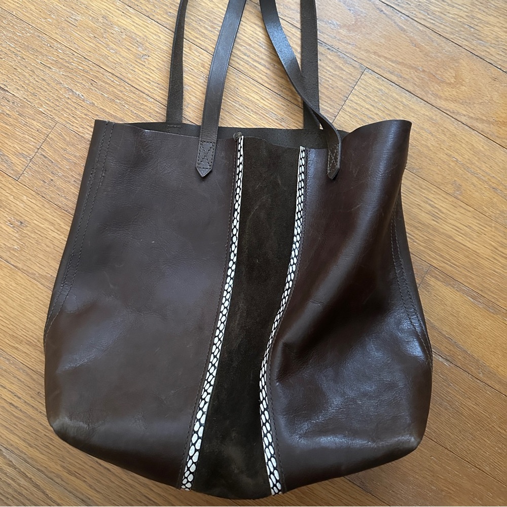 Madewell Transport Leather Tote Bag - Picture 4 of 4